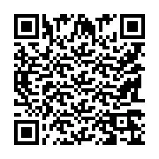 QR-code voor telefoonnummer +9518326585