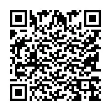 QR-koodi puhelinnumerolle +9518326613