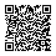 QR код за телефонен номер +9518326634