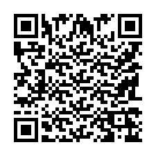 QR-koodi puhelinnumerolle +9518326645