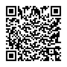 QR Code สำหรับหมายเลขโทรศัพท์ +9518326804