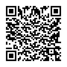 Codice QR per il numero di telefono +9518326826