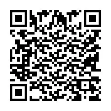 Código QR para número de telefone +9518327623