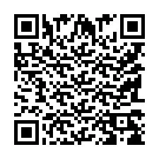 QR kód a telefonszámhoz +9518328604