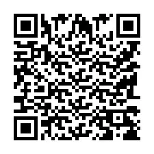 Código QR para número de telefone +9518328614