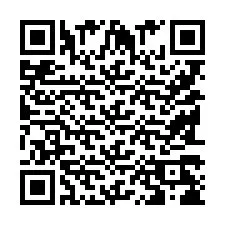 QR-koodi puhelinnumerolle +9518328689