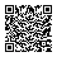 Codice QR per il numero di telefono +9518330405