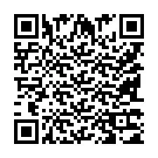 QR-koodi puhelinnumerolle +9518331043