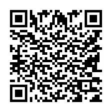 Código QR para número de telefone +9518331433