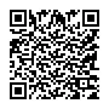 QR-code voor telefoonnummer +9518331434