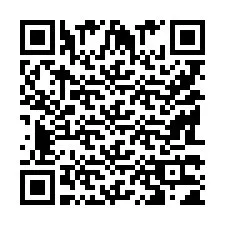 QR-code voor telefoonnummer +9518331445