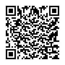 QR Code pour le numéro de téléphone +9518331555