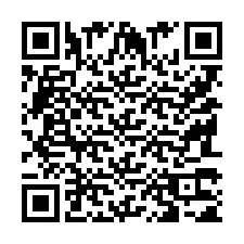 QR код за телефонен номер +9518331580