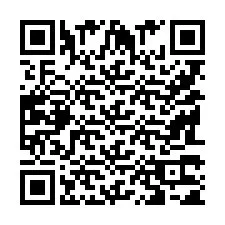 QR-koodi puhelinnumerolle +9518331585