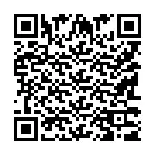 QR-koodi puhelinnumerolle +9518331625