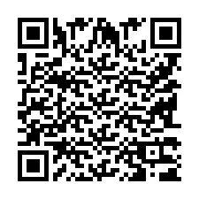 QR-koodi puhelinnumerolle +9518331642