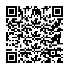 Código QR para número de telefone +9518331843