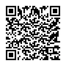 QR-koodi puhelinnumerolle +9518332109