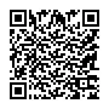 QR-koodi puhelinnumerolle +9518332495