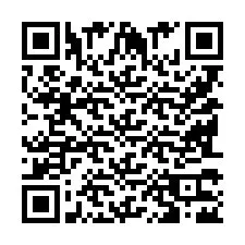 Código QR para número de telefone +9518332606