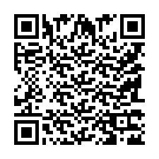 QR-код для номера телефона +9518332644