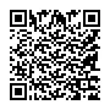 QR-koodi puhelinnumerolle +9518332653