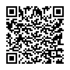 Codice QR per il numero di telefono +9518332654