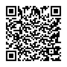 QR-koodi puhelinnumerolle +9518383154