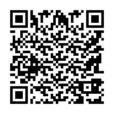 QR-koodi puhelinnumerolle +9518383185