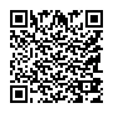 Codice QR per il numero di telefono +9518383424