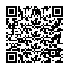 Codice QR per il numero di telefono +9518383430