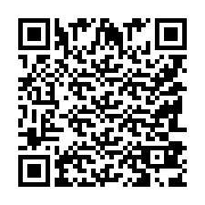 電話番号のQRコード +9518383834