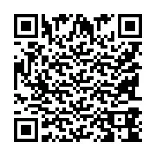 Código QR para número de telefone +9518384003