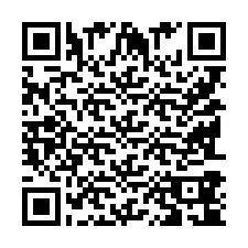 Código QR para número de telefone +9518384106