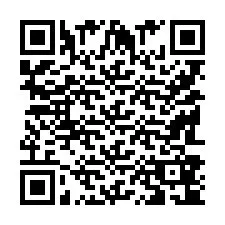 Codice QR per il numero di telefono +9518384165