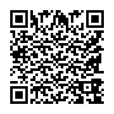 QR-code voor telefoonnummer +9518384186