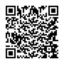 QR-koodi puhelinnumerolle +9518384275