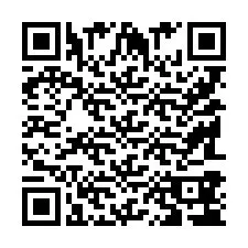 Codice QR per il numero di telefono +9518384301