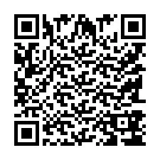 QR-koodi puhelinnumerolle +9518384348