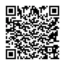 Código QR para número de telefone +9518386003