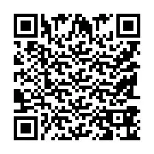 QR-koodi puhelinnumerolle +9518386019