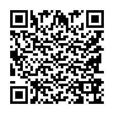 Código QR para número de telefone +9518386066