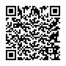 Código QR para número de telefone +9518386073