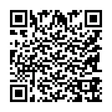 QR-koodi puhelinnumerolle +9518386102