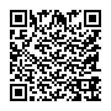 Kode QR untuk nomor Telepon +9518386108