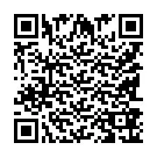 QR kód a telefonszámhoz +9518386166