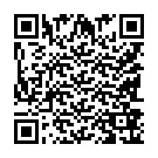 QR-code voor telefoonnummer +9518386176