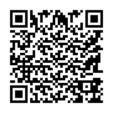 QR-koodi puhelinnumerolle +9518386205