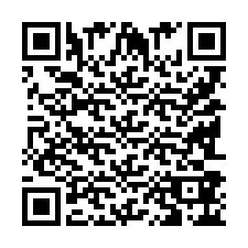 QR-код для номера телефона +9518386232