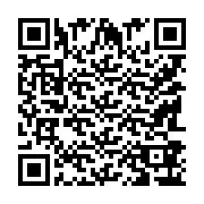 QR-koodi puhelinnumerolle +9518386325